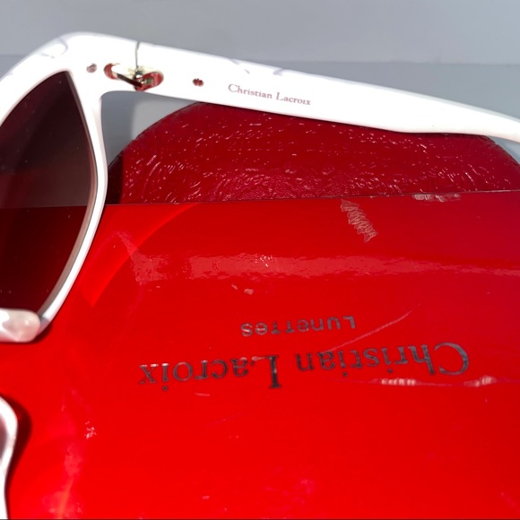 christian lacroix cl 5006 sunglasses White - Picture 5 of 14